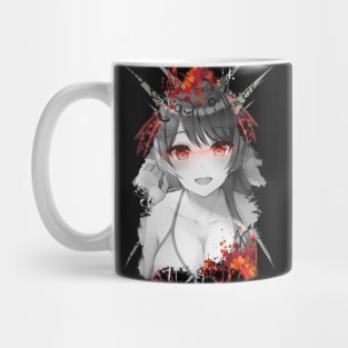 Cute Girl - Red V Mug